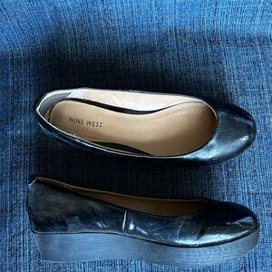 Nine West Black Platform Shoes